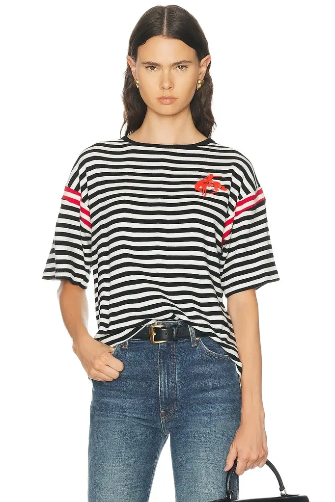 Rib Stripe Training Shirt