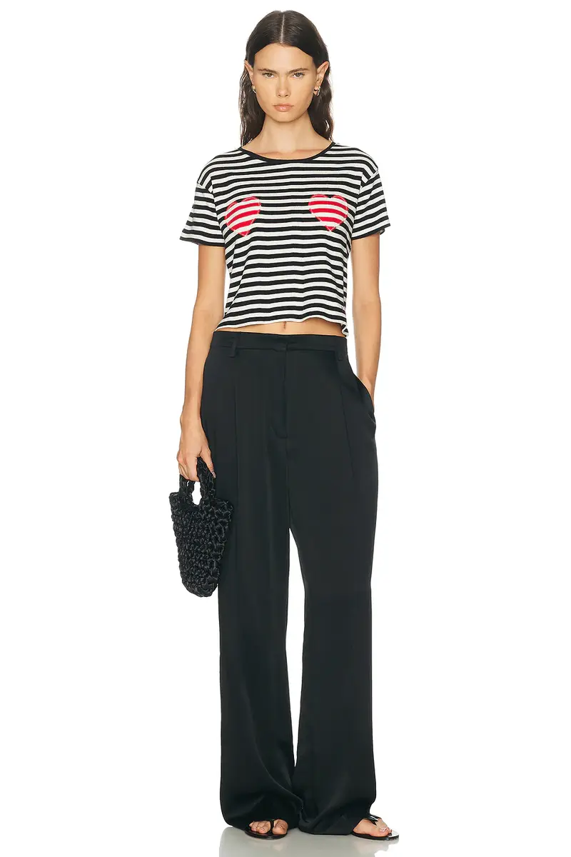 BODE Rib Stripe Heart Tee | Thumbnail 4 BODE Rib Stripe Heart Tee | Thumbnail 4