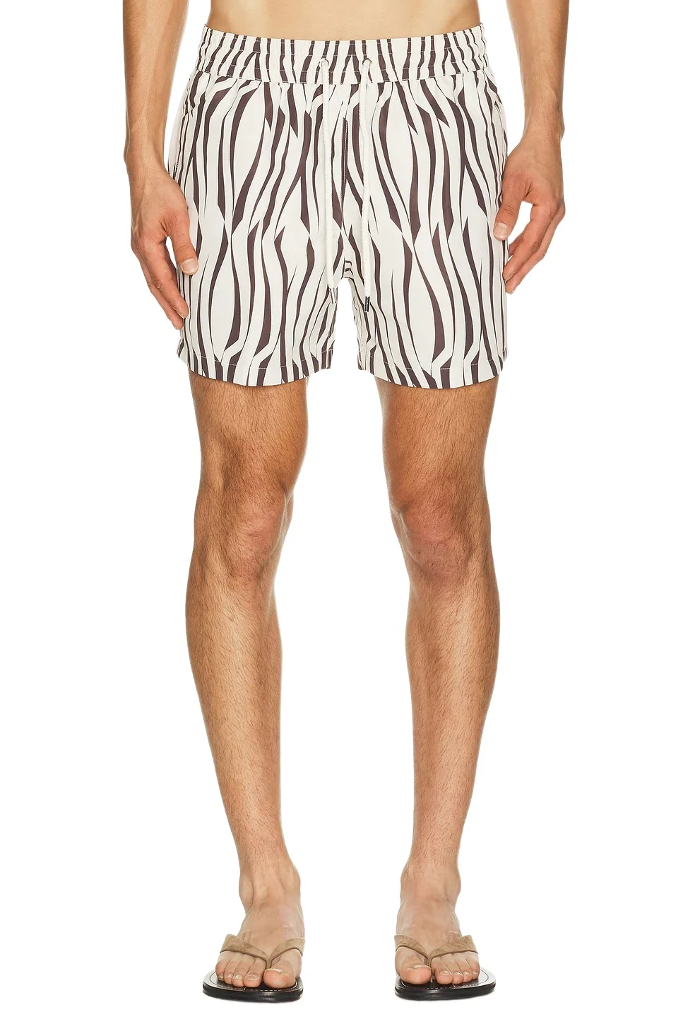 Frescobol Carioca Rio Vento Print Swim Short