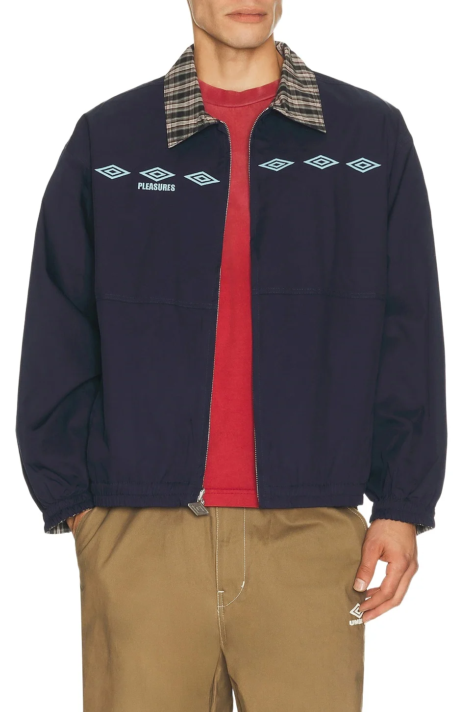Pleasures x Umbro Diamonds Reversible Blouson Jacket