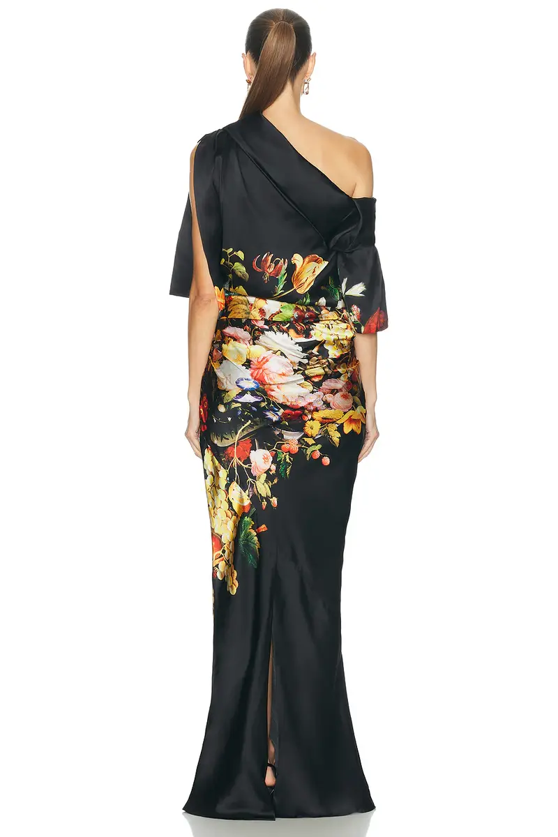 Dries Van Noten Dellae Off Shoulder Dress | Thumbnail 4 Dries Van Noten Dellae Off Shoulder Dress | Thumbnail 4