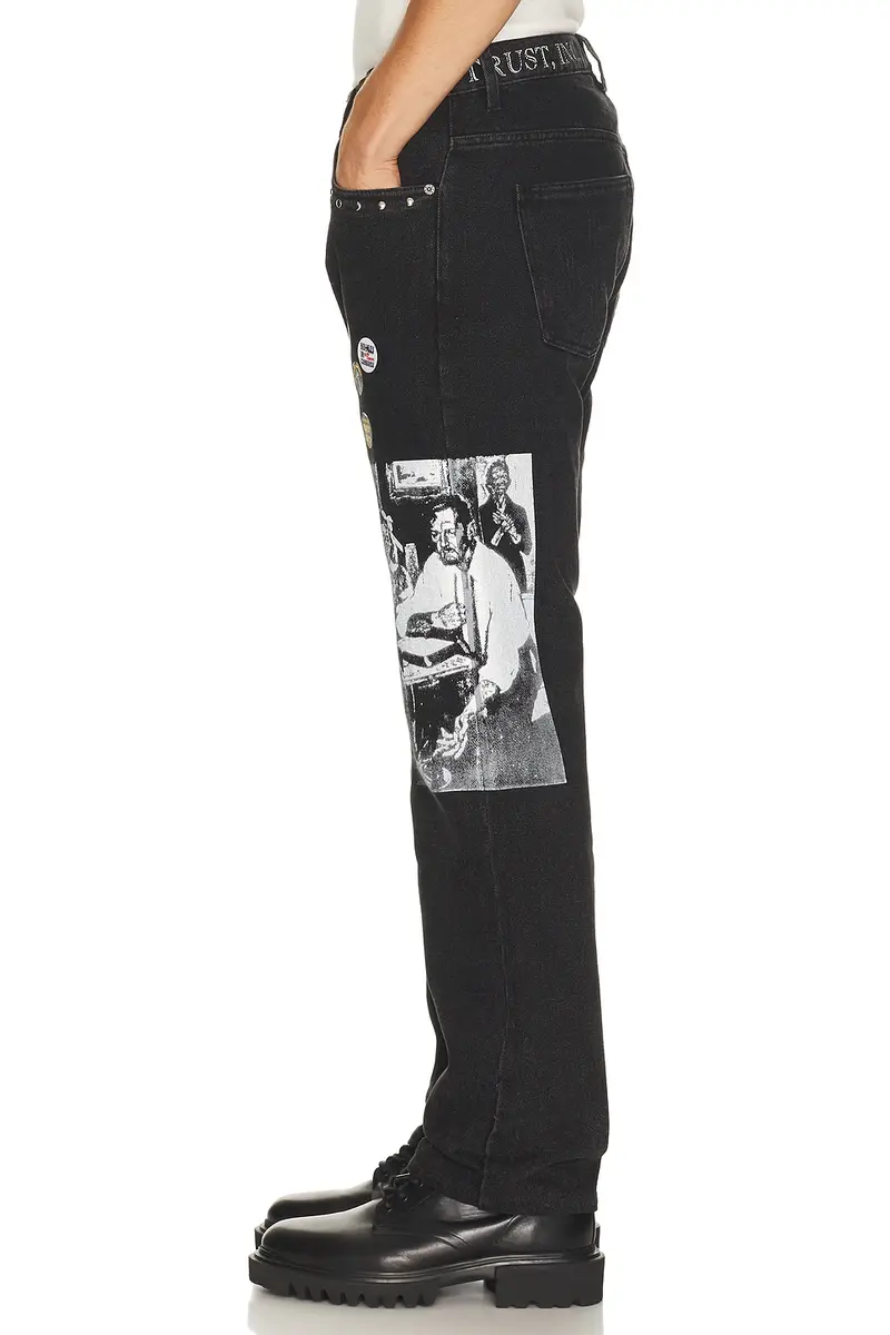 Pleasures x Dead Kennedys DIY Straight Leg Pants | Thumbnail 4 Pleasures x Dead Kennedys DIY Straight Leg Pants | Thumbnail 4
