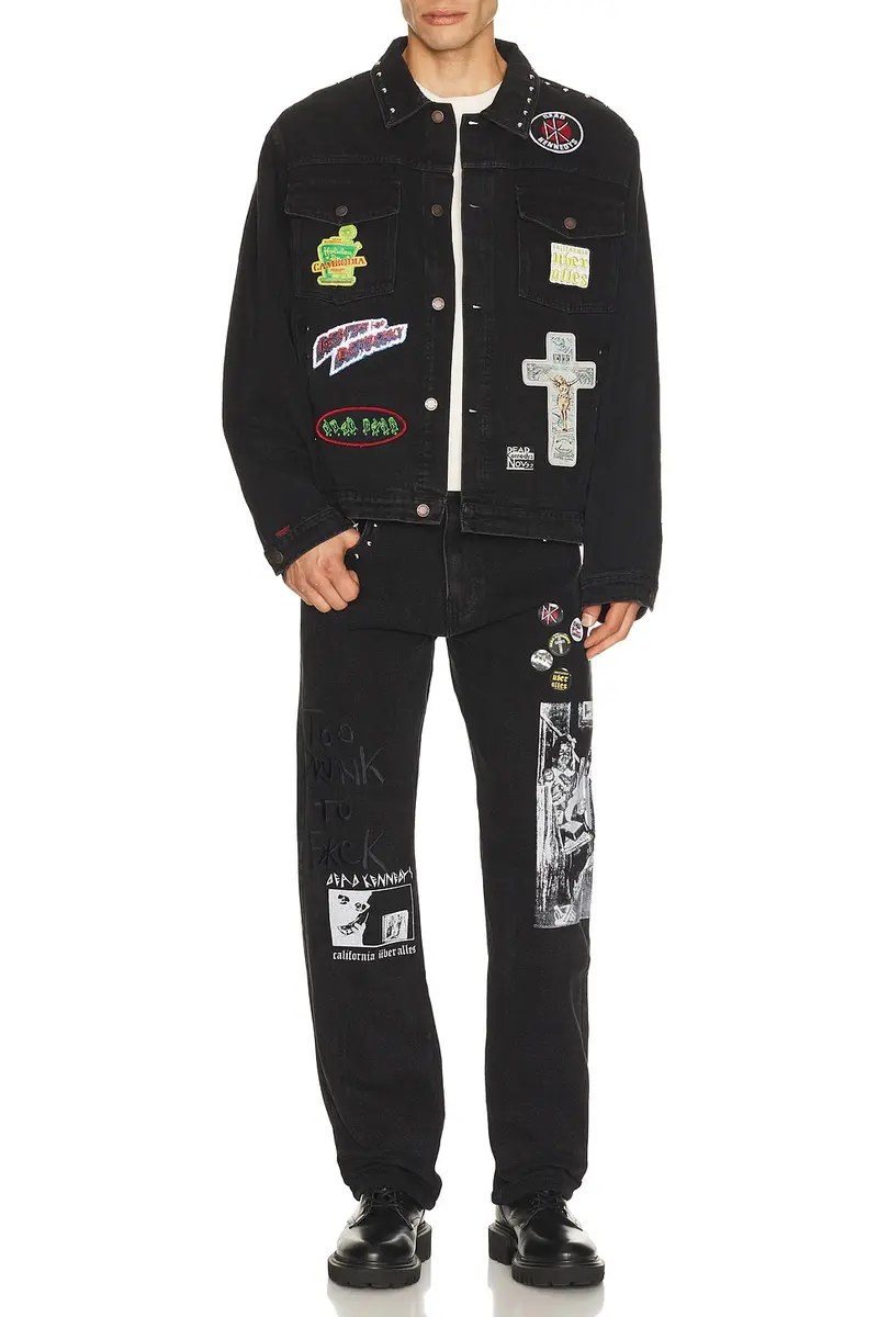 Pleasures x Dead Kennedys DIY Straight Leg Pants | Thumbnail 6 Pleasures x Dead Kennedys DIY Straight Leg Pants | Thumbnail 6