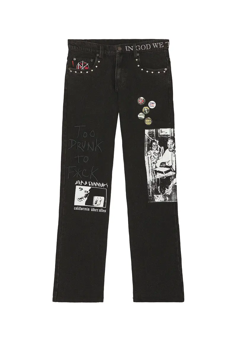 Pleasures x Dead Kennedys DIY Straight Leg Pants | Thumbnail 7 Pleasures x Dead Kennedys DIY Straight Leg Pants | Thumbnail 7
