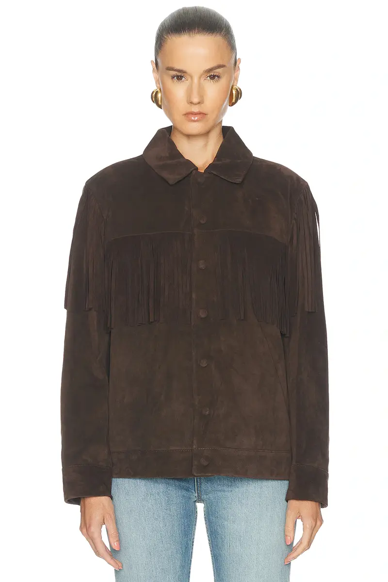 Frame The Suede Rodeo Jacket | Thumbnail 2 Frame The Suede Rodeo Jacket | Thumbnail 2