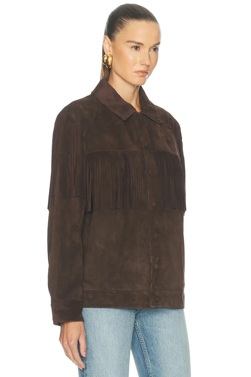 Frame The Suede Rodeo Jacket | Thumbnail 3 Frame The Suede Rodeo Jacket | Thumbnail 3
