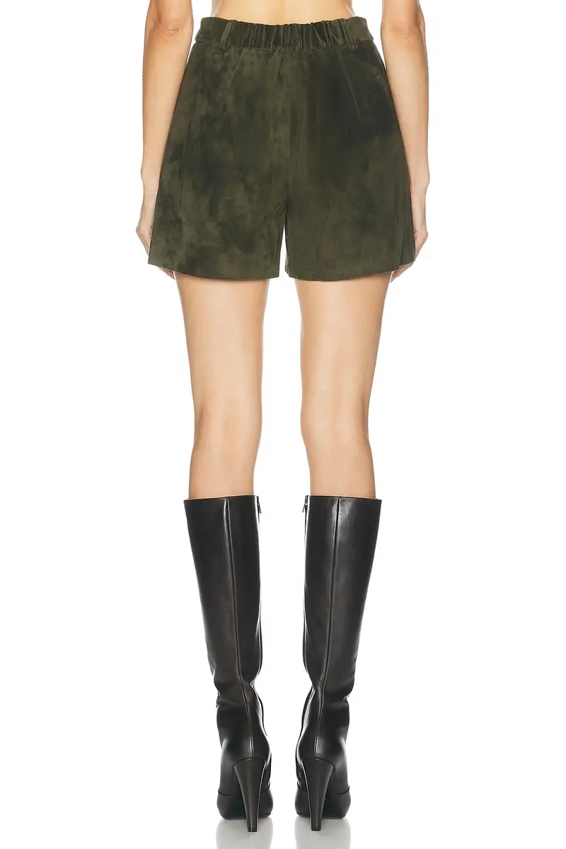 Aexae Lamb Leather Suede Short | Thumbnail 4 Aexae Lamb Leather Suede Short | Thumbnail 4