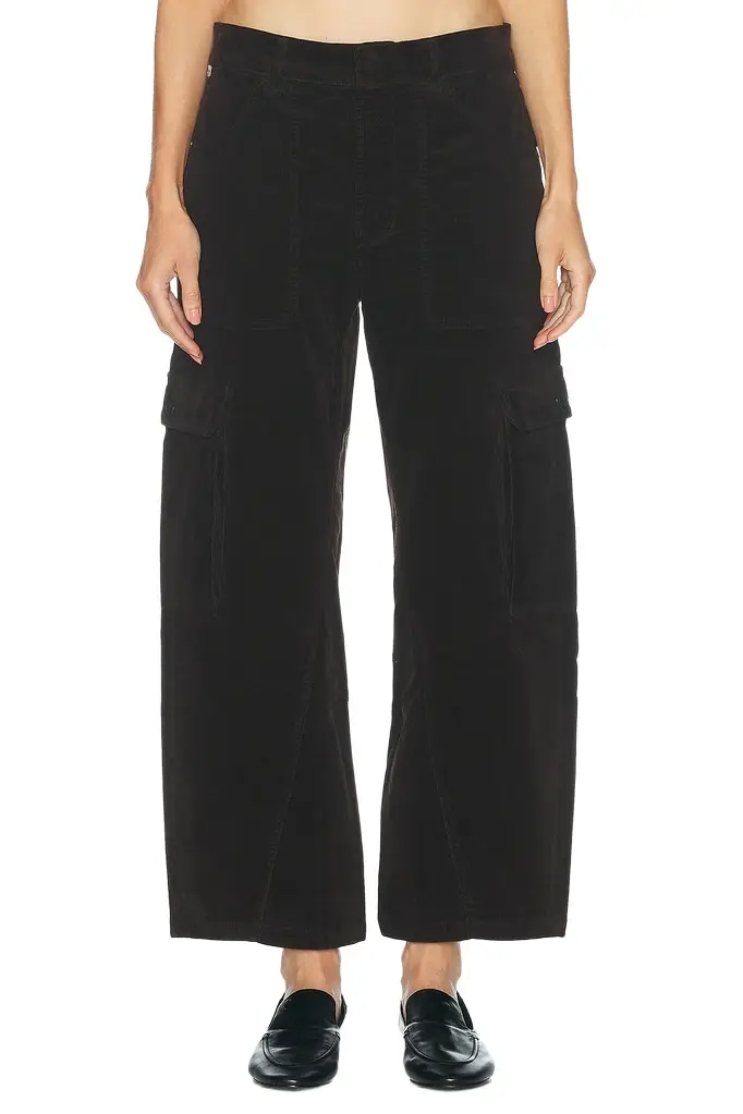 Thassos Corduroy Twisted Seam Utility Pant Thassos Corduroy Twisted Seam Utility Pant