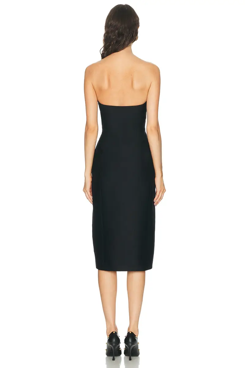 Balenciaga Midi Bustier Dress | Thumbnail 3 Balenciaga Midi Bustier Dress | Thumbnail 3