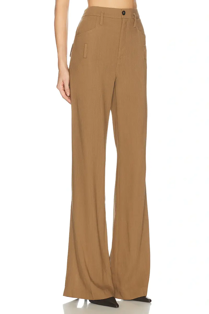 Helsa Wool Blend Double Loop Trousers | Thumbnail 3 Helsa Wool Blend Double Loop Trousers | Thumbnail 3