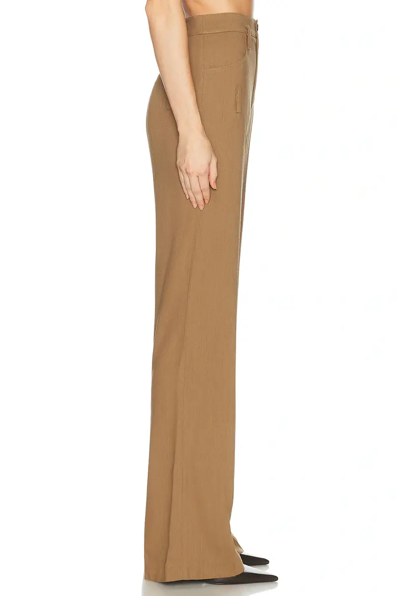 Helsa Wool Blend Double Loop Trousers | Thumbnail 4 Helsa Wool Blend Double Loop Trousers | Thumbnail 4
