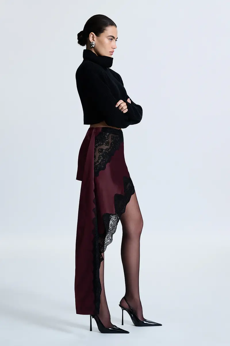 REVOLVE LOS ANGELES Roseline Asymmetric Skirt | Thumbnail 4 REVOLVE LOS ANGELES Roseline Asymmetric Skirt | Thumbnail 4
