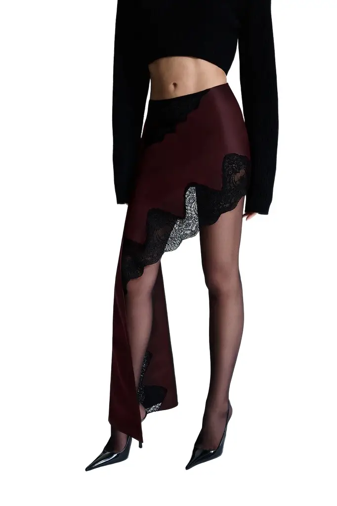 Roseline Asymmetric Skirt