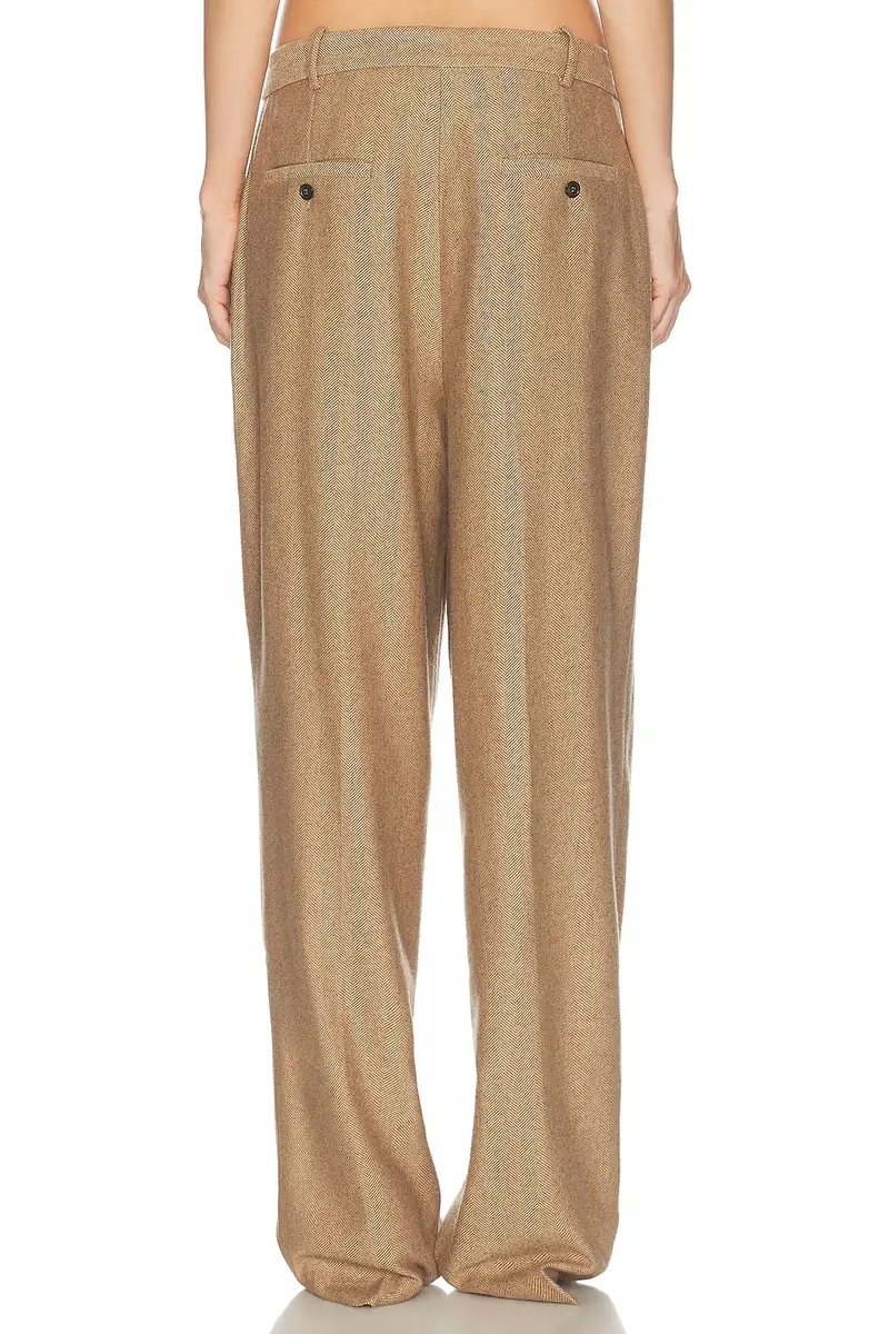 Helsa Italian Herringbone Tomboy Trouser | Thumbnail 5 Helsa Italian Herringbone Tomboy Trouser | Thumbnail 5