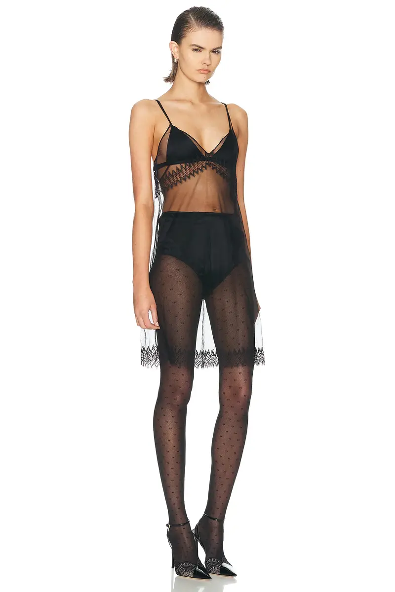 Tom Ford Stretch Tulle Cocktail Slip Dress | Thumbnail 2