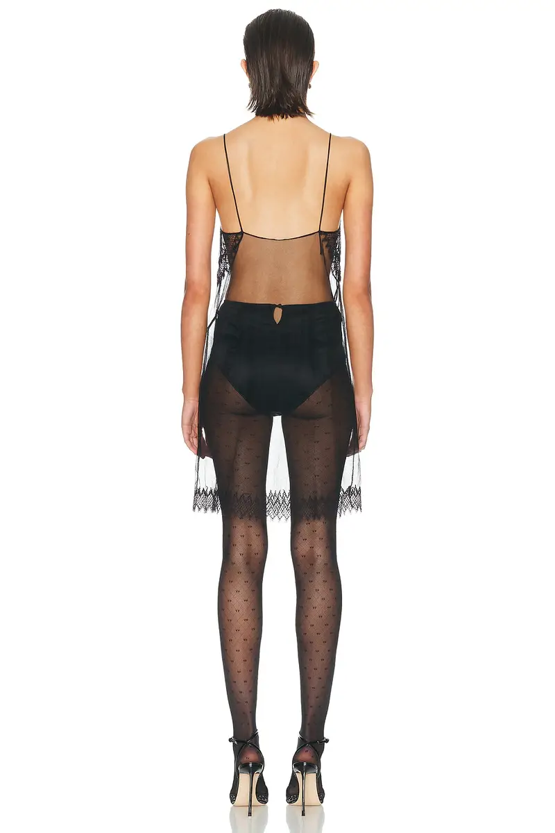 Tom Ford Stretch Tulle Cocktail Slip Dress | Thumbnail 3