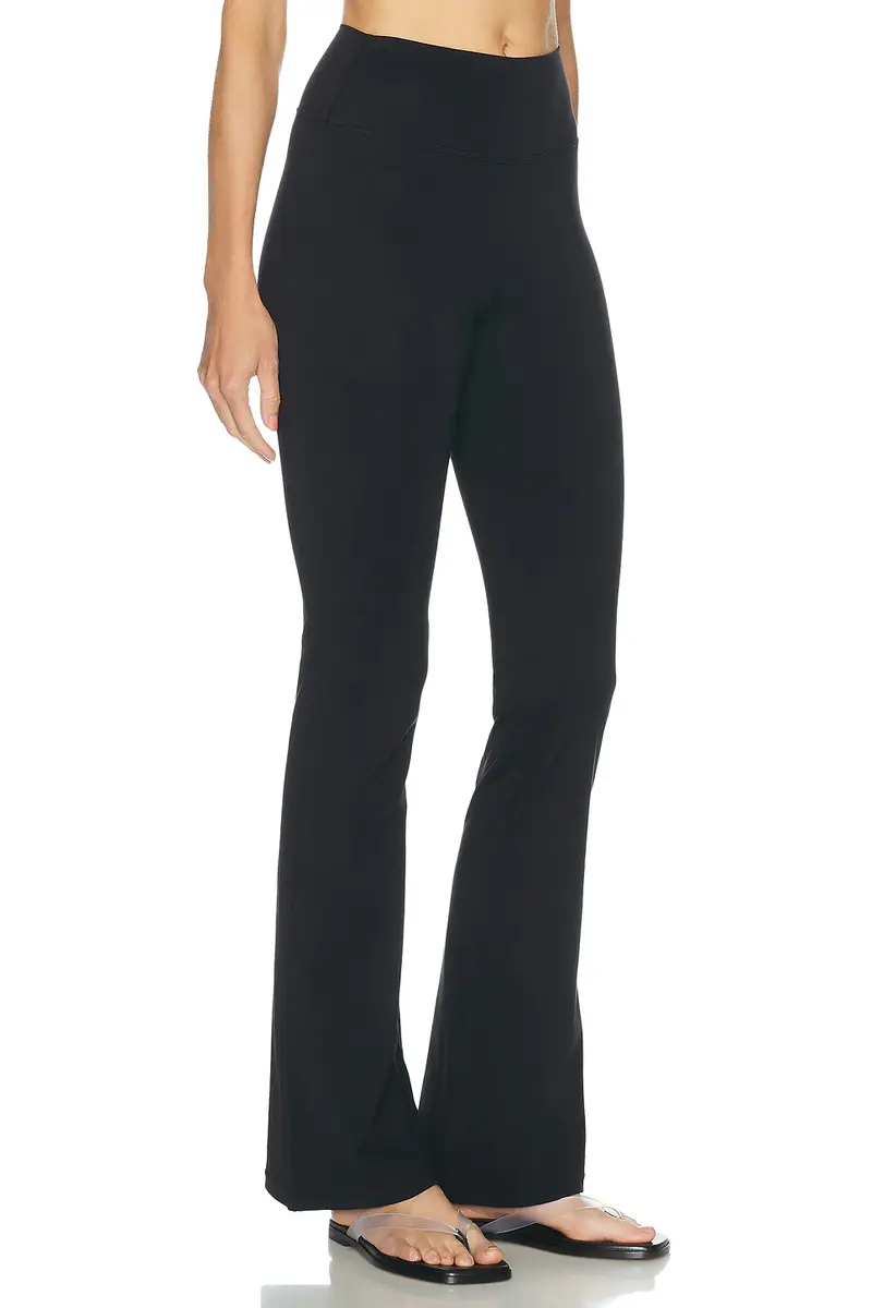 Sporty & Rich Boldo Logo Flared Legging | Thumbnail 2 Sporty & Rich Boldo Logo Flared Legging | Thumbnail 2