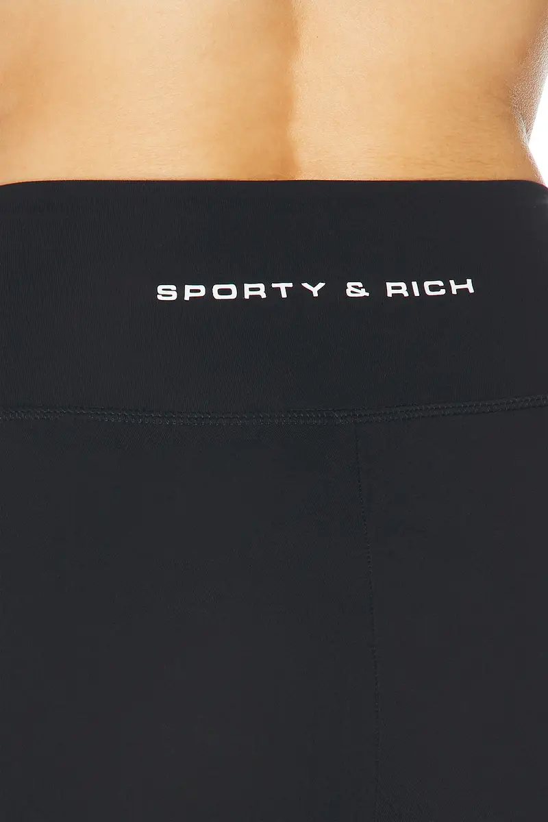 Sporty & Rich Boldo Logo Flared Legging | Thumbnail 6 Sporty & Rich Boldo Logo Flared Legging | Thumbnail 6
