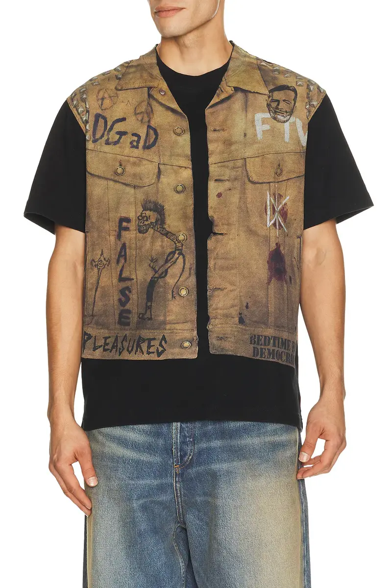 Pleasures x Dead Kennedys Vest Heavyweight Tee | Thumbnail 2 Pleasures x Dead Kennedys Vest Heavyweight Tee | Thumbnail 2