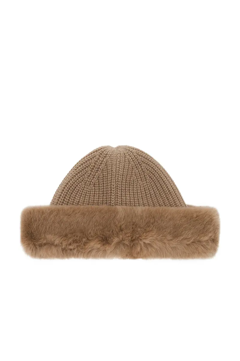 Yves Salomon Rex Rabbit and Cashmere Bonnet | Thumbnail 2 Yves Salomon Rex Rabbit and Cashmere Bonnet | Thumbnail 2