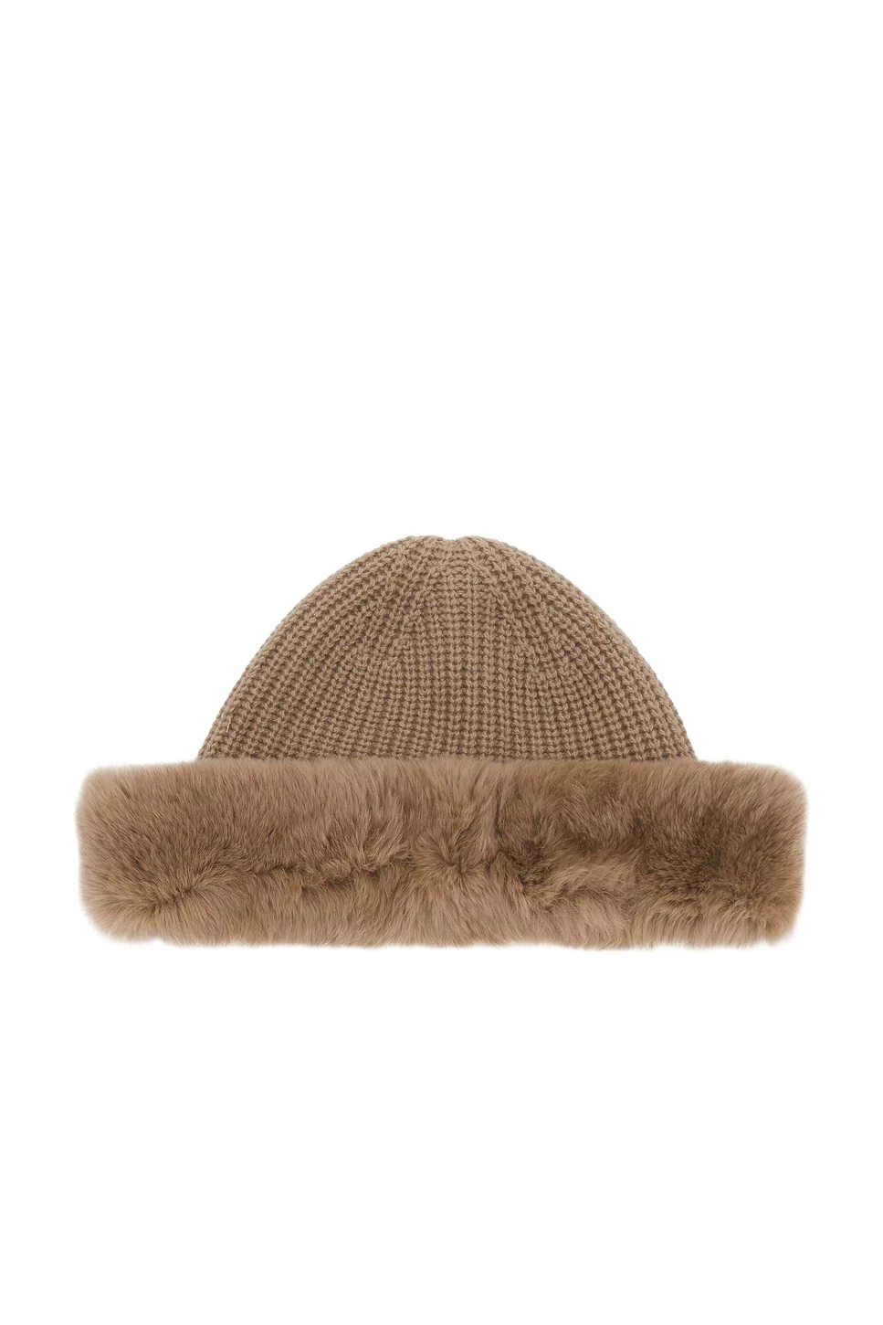 Rex Rabbit and Cashmere Bonnet Rex Rabbit and Cashmere Bonnet