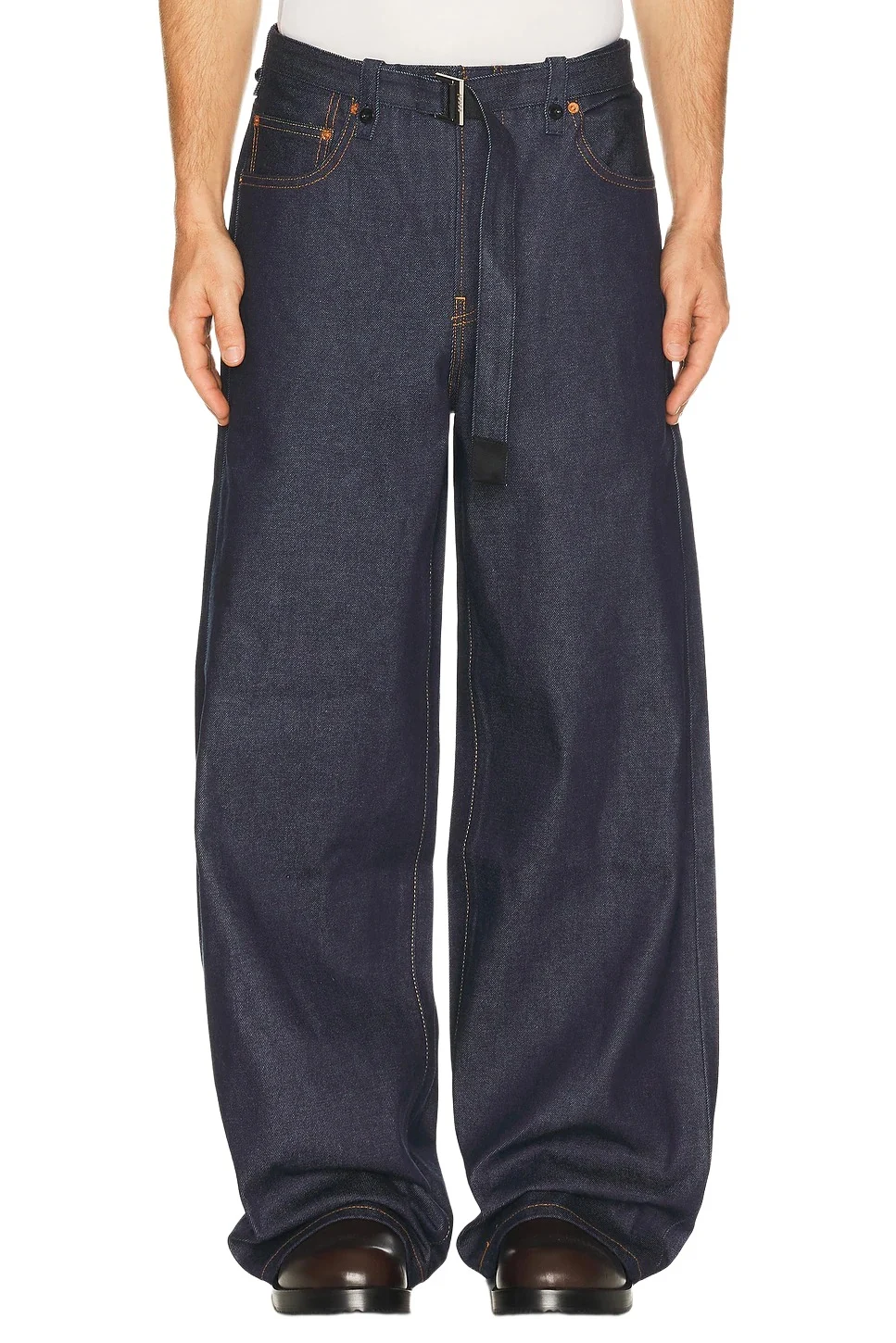x Levi's Denim Collab Wide Jeans x Levi's Denim Collab Wide Jeans
