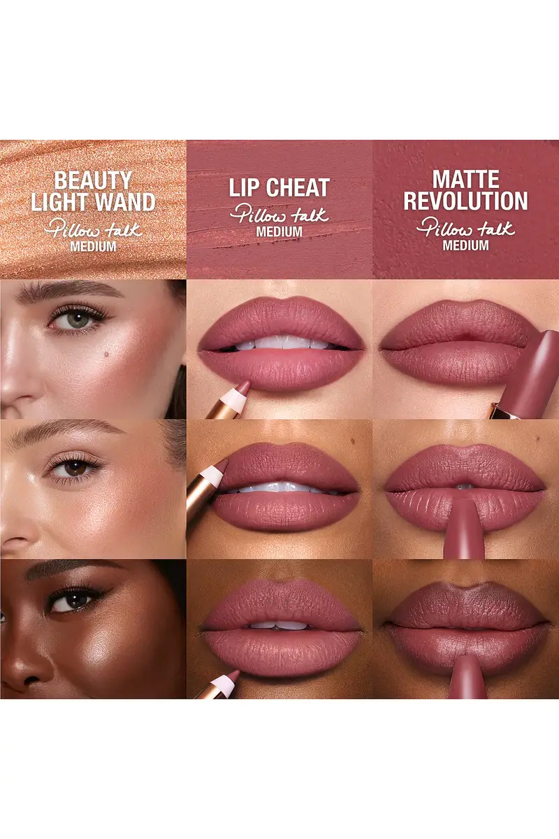 Charlotte Tilbury Pillow Talk Iconic Lip + Cheek Kit | Thumbnail 3 Charlotte Tilbury Pillow Talk Iconic Lip + Cheek Kit | Thumbnail 3