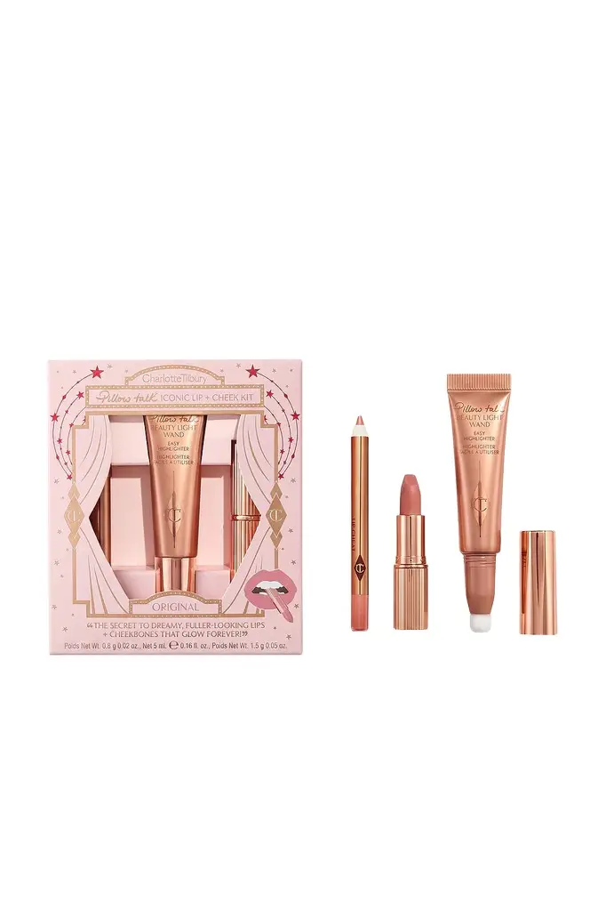Charlotte Tilbury Pillow Talk Iconic Lip + Cheek Kit