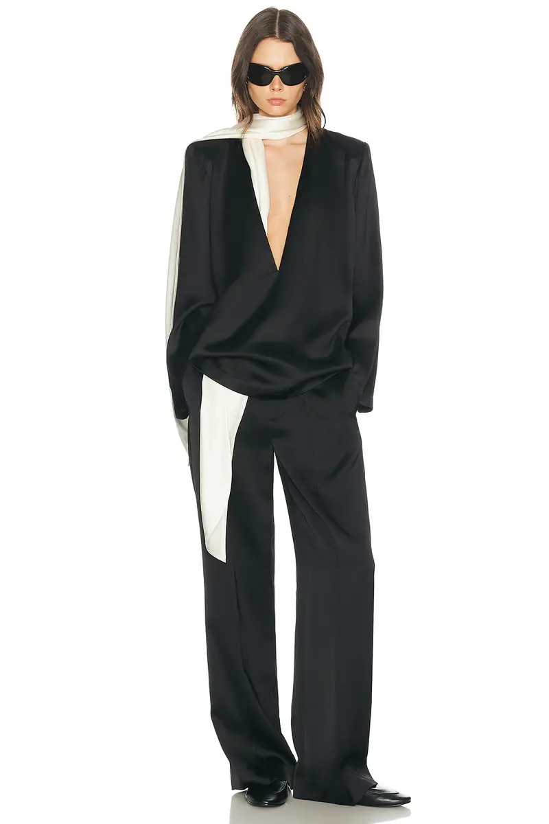 Helsa Popover With Attached Scarf | Thumbnail 2 Helsa Popover With Attached Scarf | Thumbnail 2