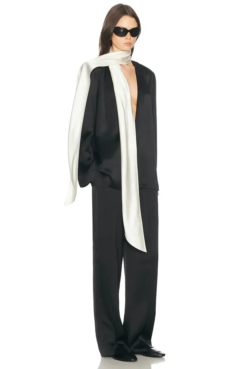 Helsa Popover With Attached Scarf | Thumbnail 3 Helsa Popover With Attached Scarf | Thumbnail 3