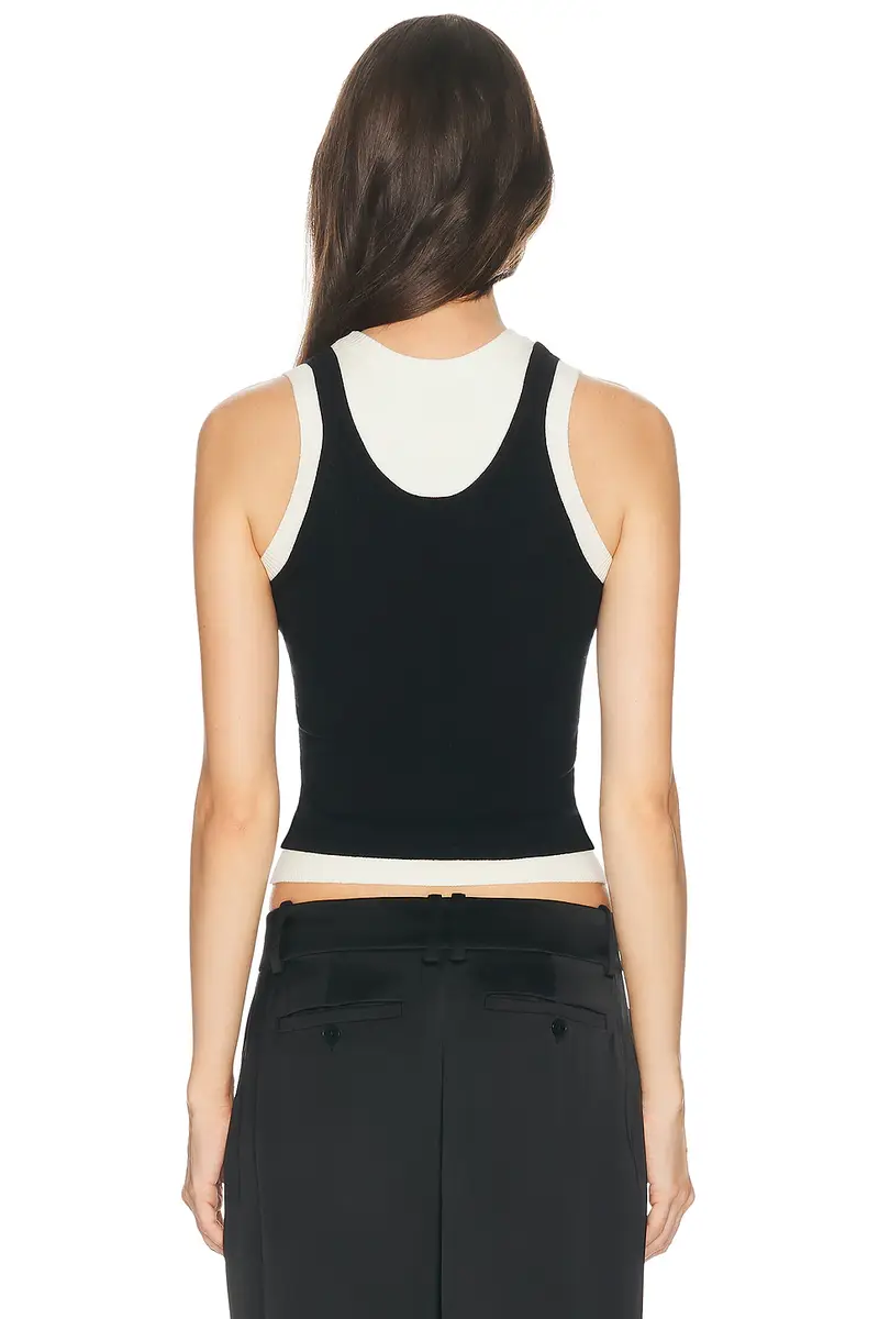 Helsa Tai Layered Knit Tank | Thumbnail 3 Helsa Tai Layered Knit Tank | Thumbnail 3