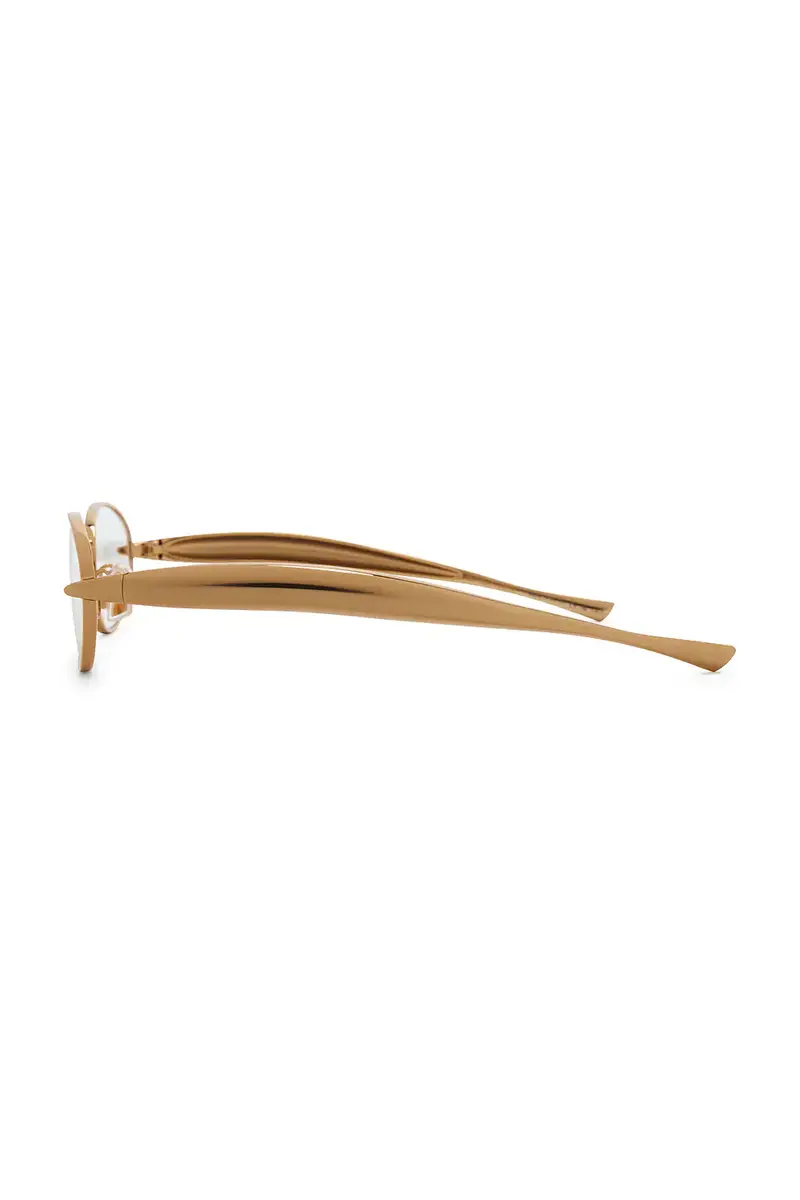 Bottega Veneta Sardine Oval Optical Glasses | Thumbnail 3