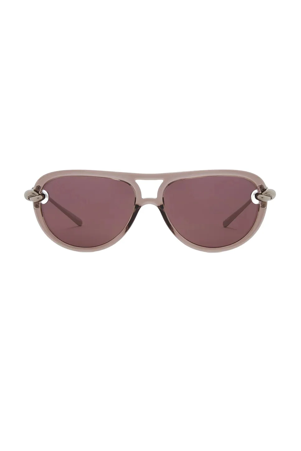 Bottega Veneta Knot Pilot Sunglasses