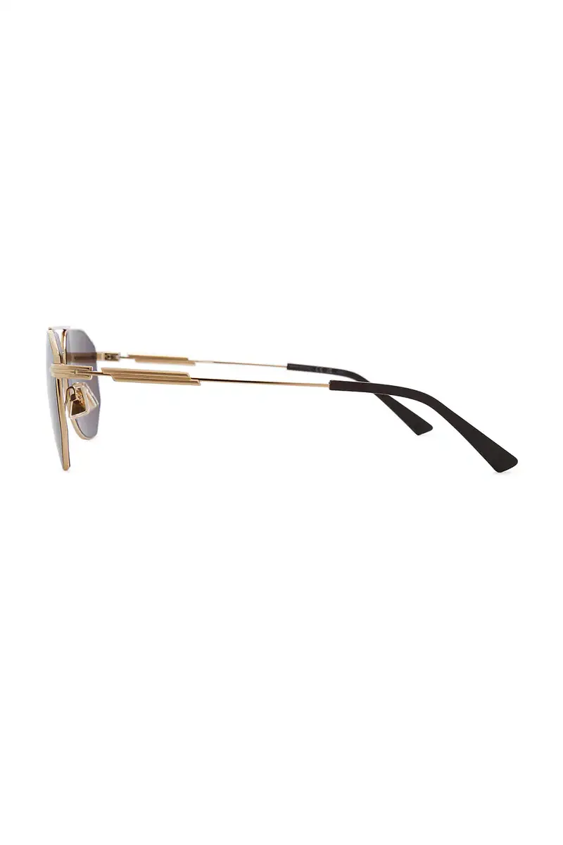 Bottega Veneta Snap Ribbon Metal Pilot Sunglasses | Thumbnail 3 Bottega Veneta Snap Ribbon Metal Pilot Sunglasses | Thumbnail 3