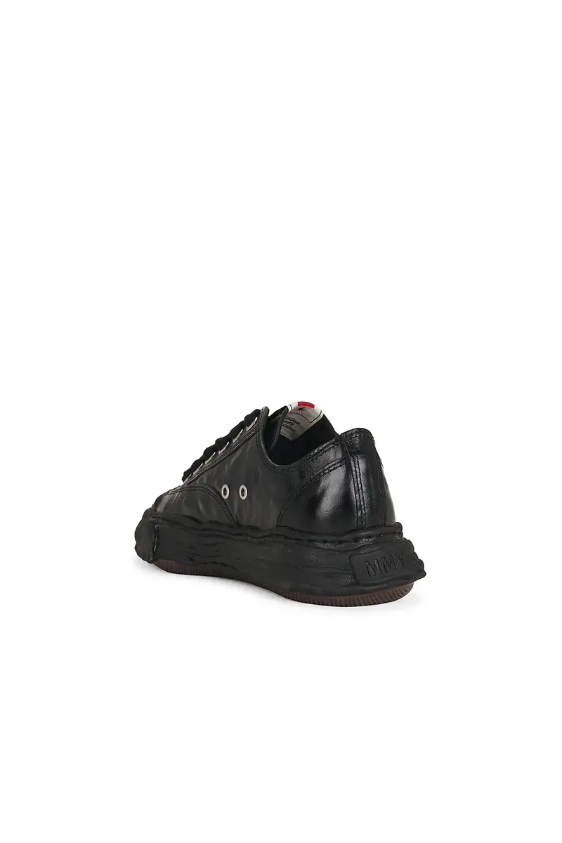 Maison MIHARA YASUHIRO Peterson23 Wrinkled Leather Lowtop Sneakers | Thumbnail 3 Maison MIHARA YASUHIRO Peterson23 Wrinkled Leather Lowtop Sneakers | Thumbnail 3