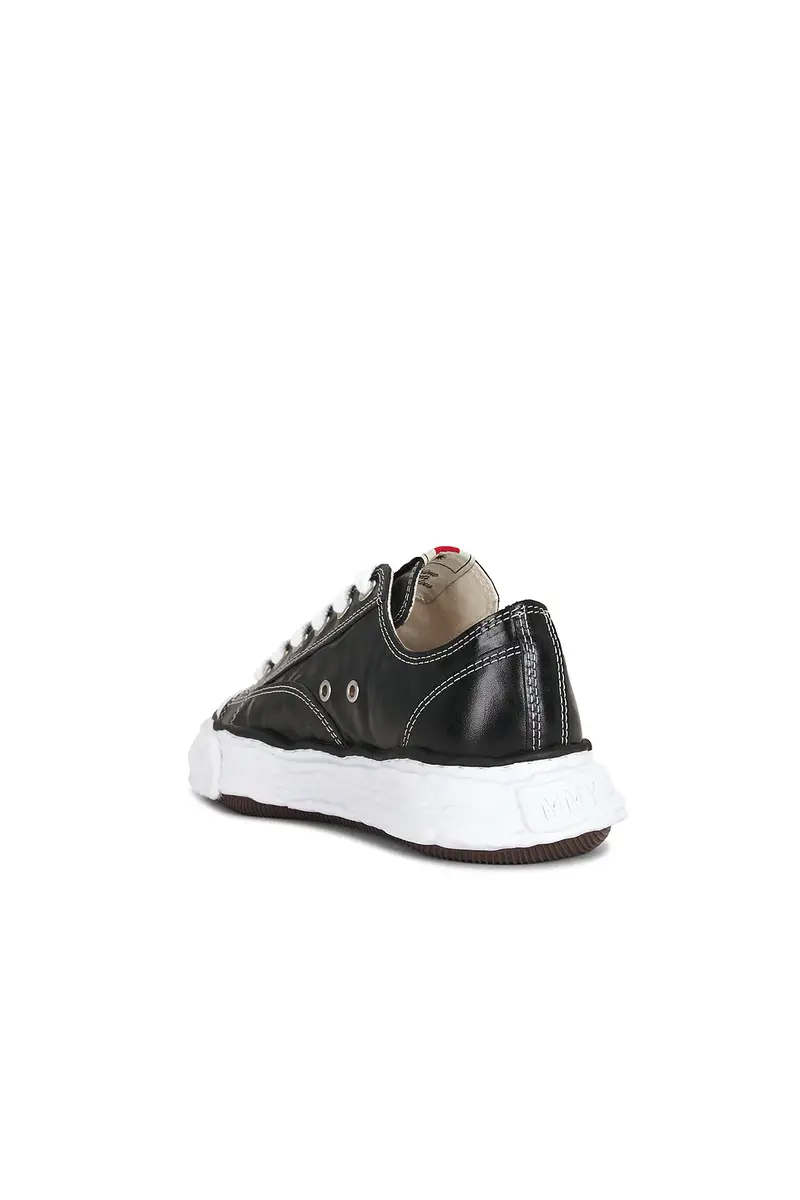 Maison MIHARA YASUHIRO Peterson23 Wrinkled Leather Lowtop Sneakers | Thumbnail 3 Maison MIHARA YASUHIRO Peterson23 Wrinkled Leather Lowtop Sneakers | Thumbnail 3