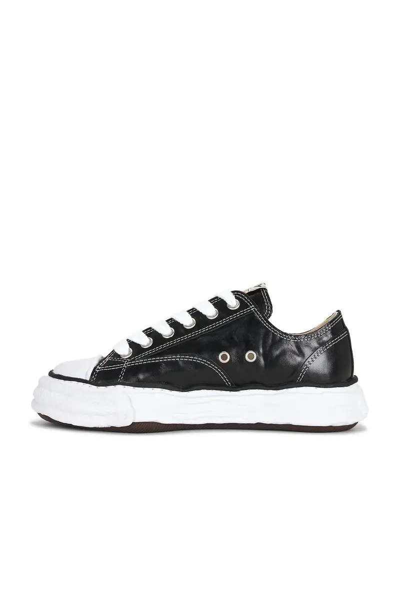 Maison MIHARA YASUHIRO Peterson23 Wrinkled Leather Lowtop Sneakers | Thumbnail 5 Maison MIHARA YASUHIRO Peterson23 Wrinkled Leather Lowtop Sneakers | Thumbnail 5