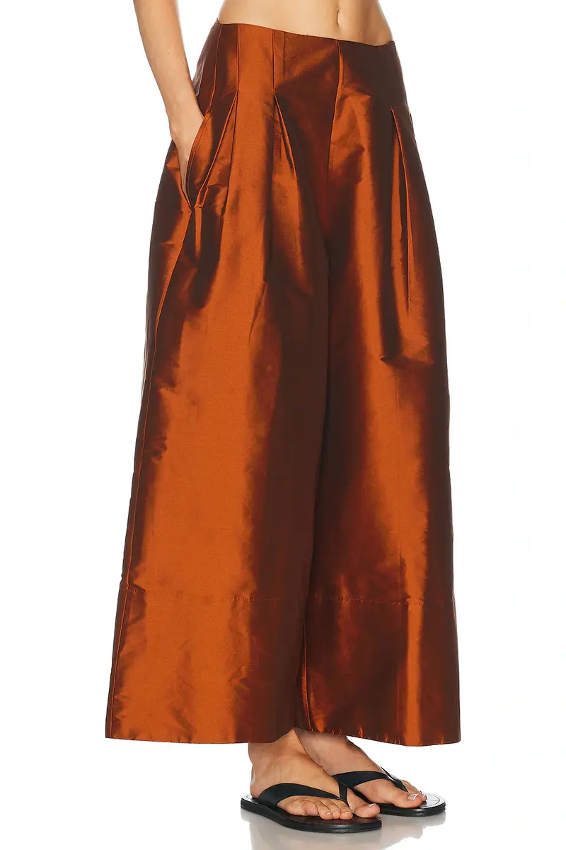 CHAN LUU Techno Taffeta Ultra Wide Leg Pant | Thumbnail 2 CHAN LUU Techno Taffeta Ultra Wide Leg Pant | Thumbnail 2