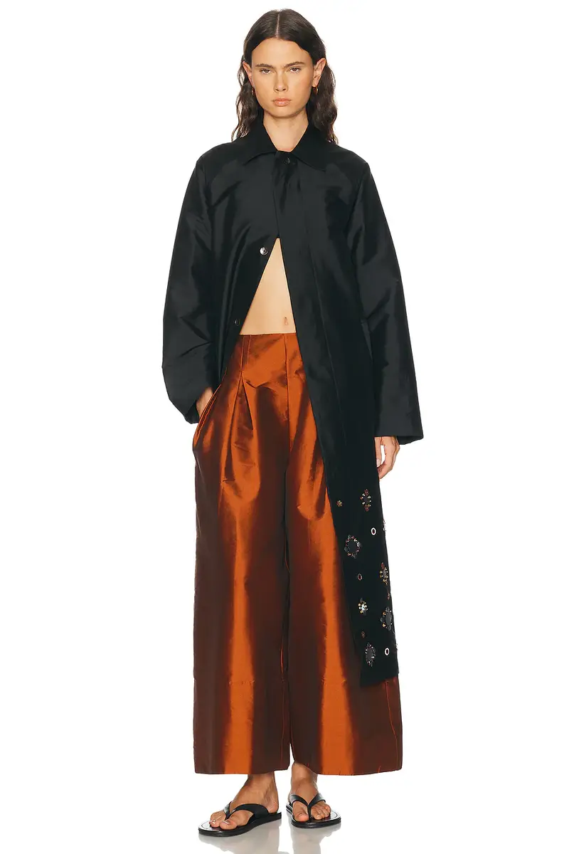 CHAN LUU Techno Taffeta Ultra Wide Leg Pant | Thumbnail 5 CHAN LUU Techno Taffeta Ultra Wide Leg Pant | Thumbnail 5