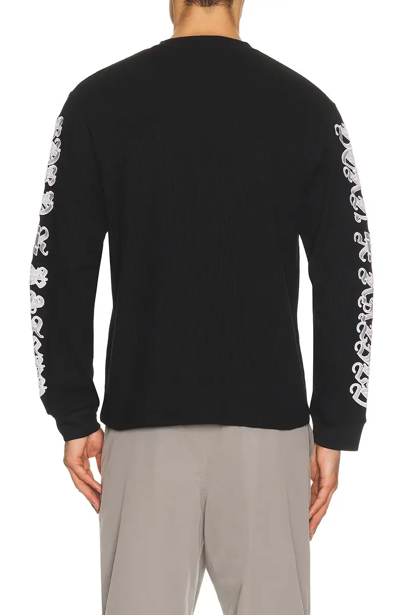 Born x Raised Gothic Embroidered Waffle Thermal | Thumbnail 3 Born x Raised Gothic Embroidered Waffle Thermal | Thumbnail 3