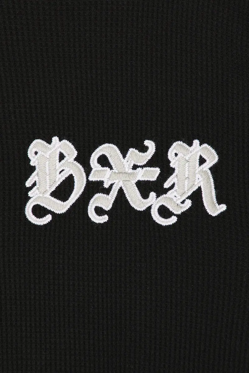 Born x Raised Gothic Embroidered Waffle Thermal | Thumbnail 6 Born x Raised Gothic Embroidered Waffle Thermal | Thumbnail 6