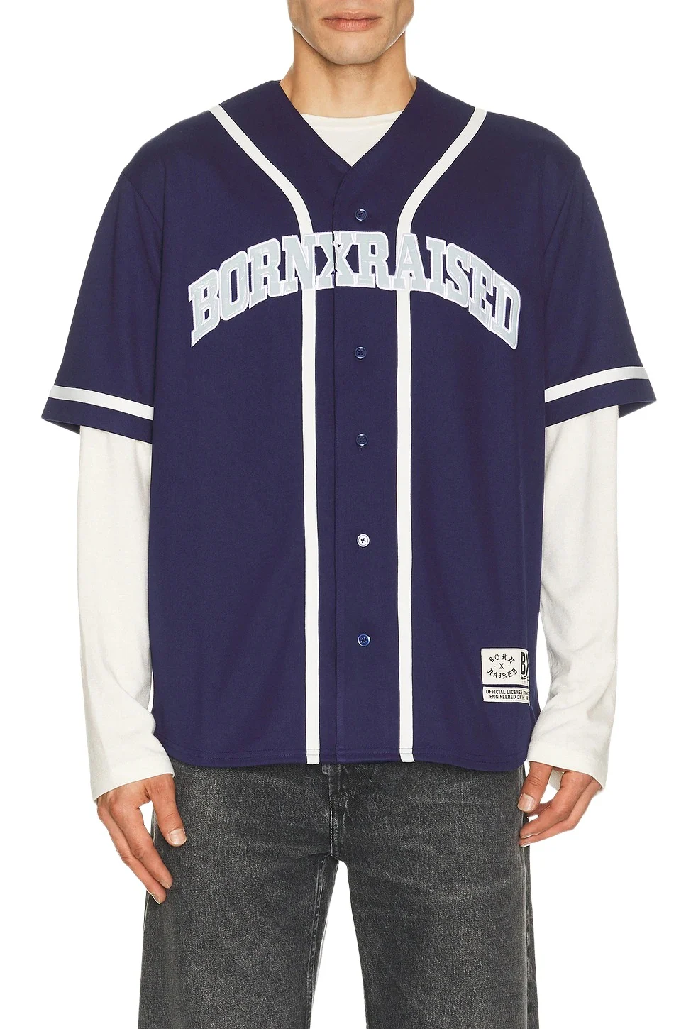 Born x Raised Bxr Sport Arch Baseball Jersey