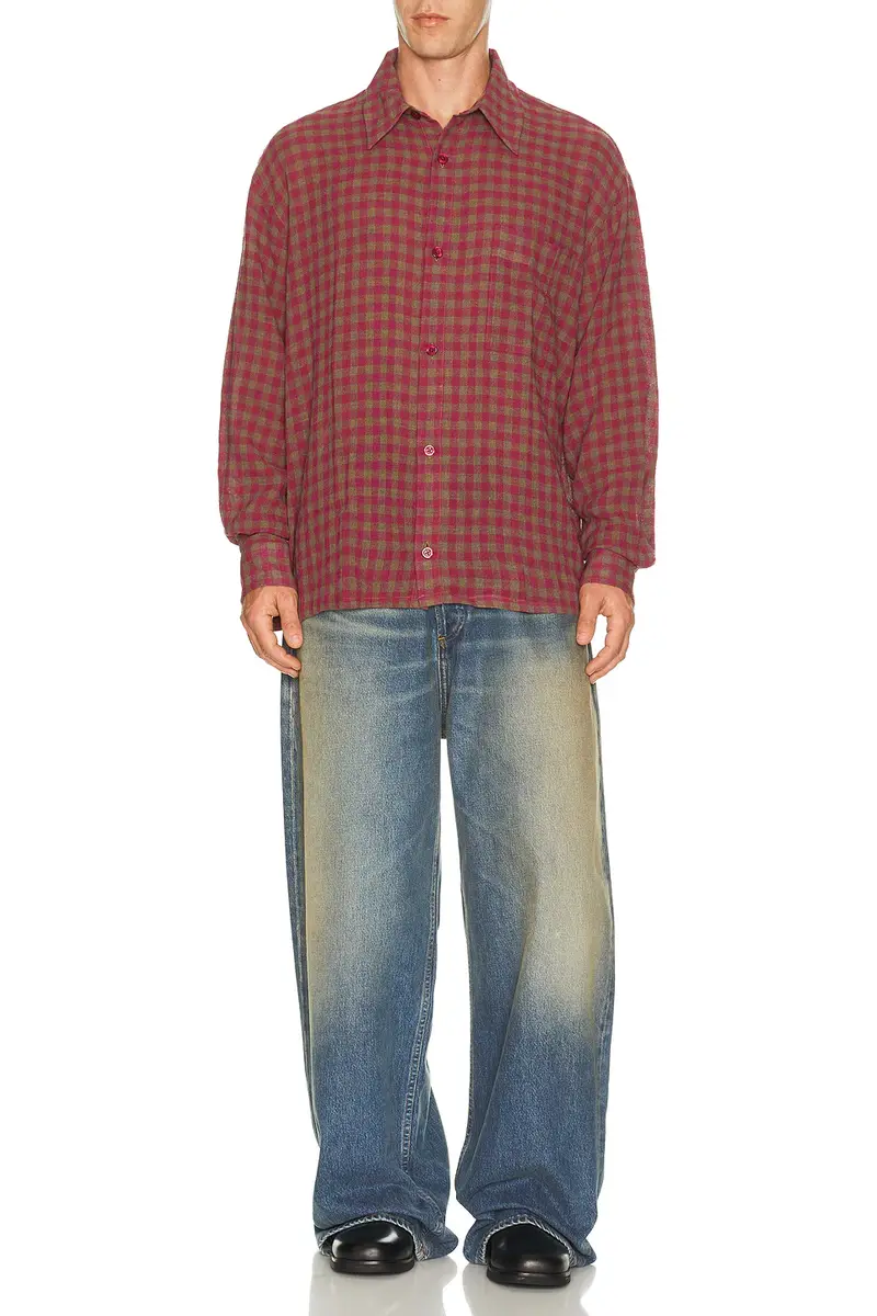 Won Hundred Mason Check Shirt | Thumbnail 3 Won Hundred Mason Check Shirt | Thumbnail 3