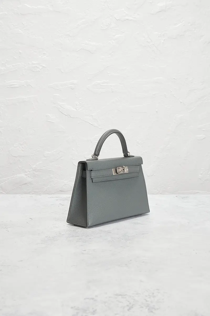 HERMÈS Hermes Epsom Kelly 20 Handbag | Thumbnail 4 HERMÈS Hermes Epsom Kelly 20 Handbag | Thumbnail 4