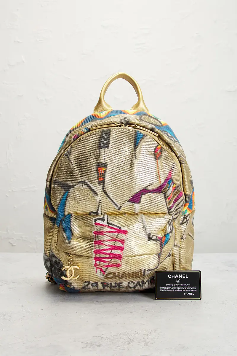 Chanel Chanel Graffiti Street Spirit Backpack | Thumbnail 9