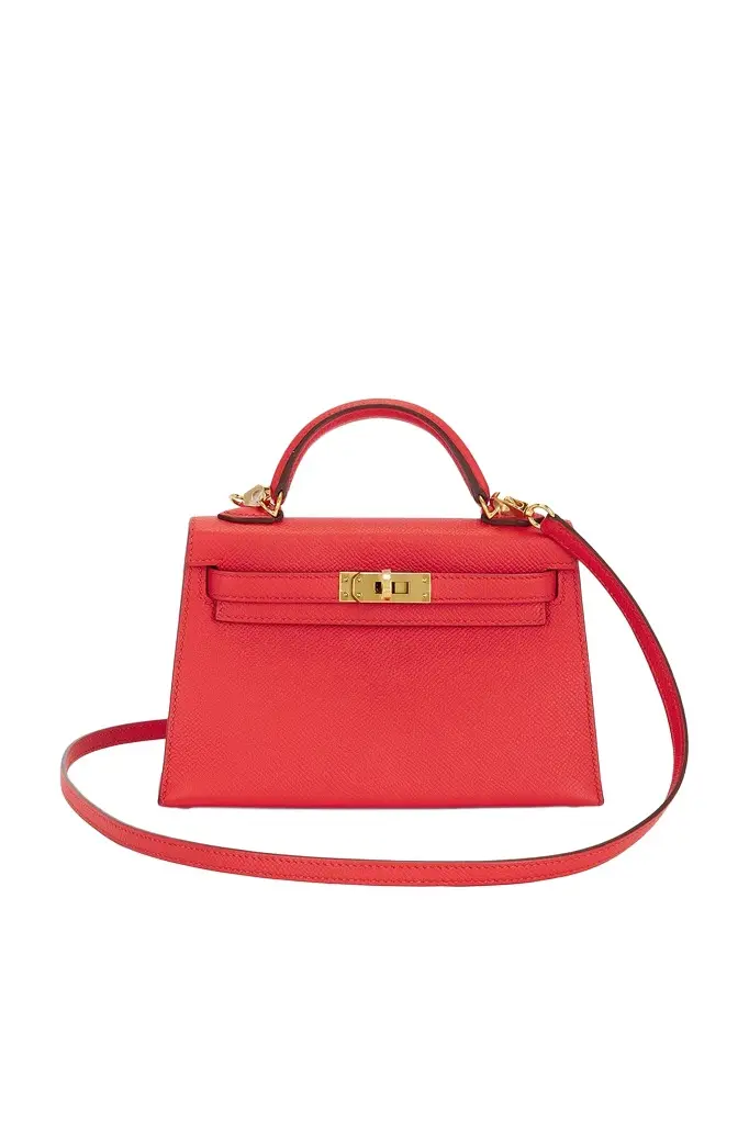 HERMÈS Hermes Epsom Kelly 20 Handbag