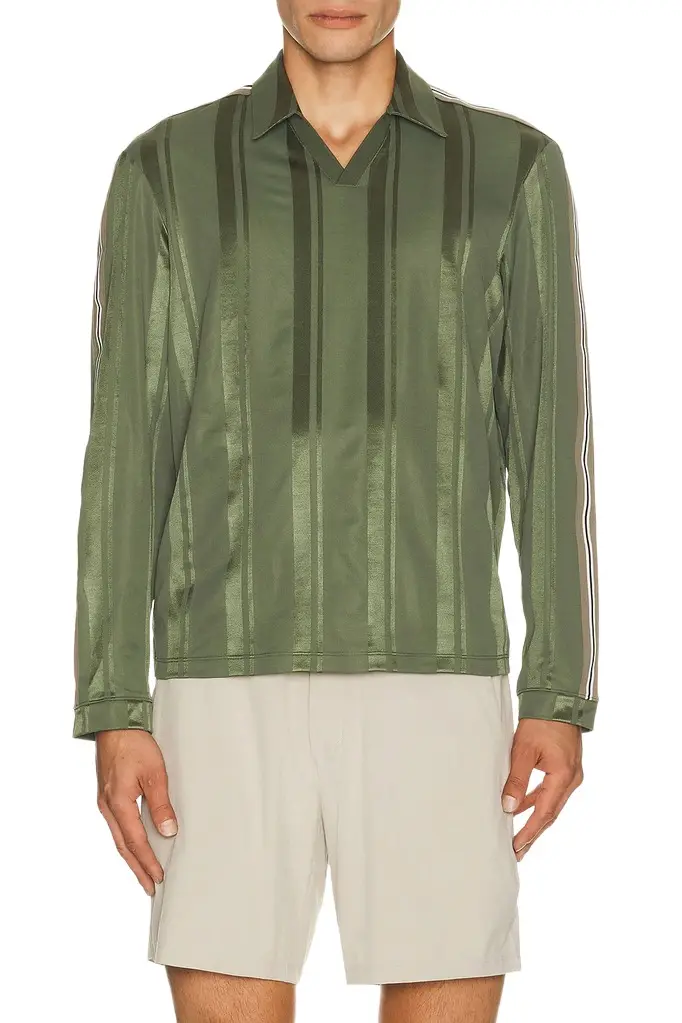 lululemon Knit Stripe Rugby Shirt