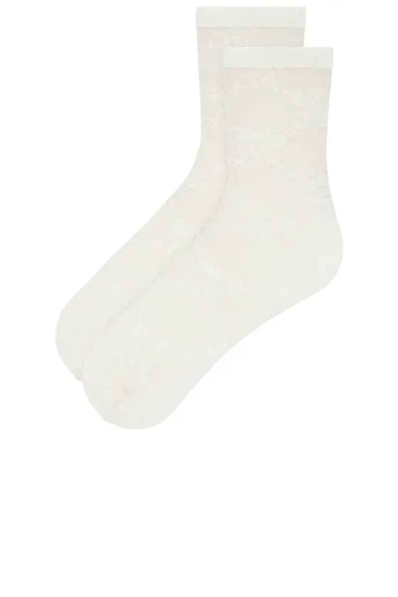 Wolford Floral Lace Socks | Thumbnail 2 Wolford Floral Lace Socks | Thumbnail 2