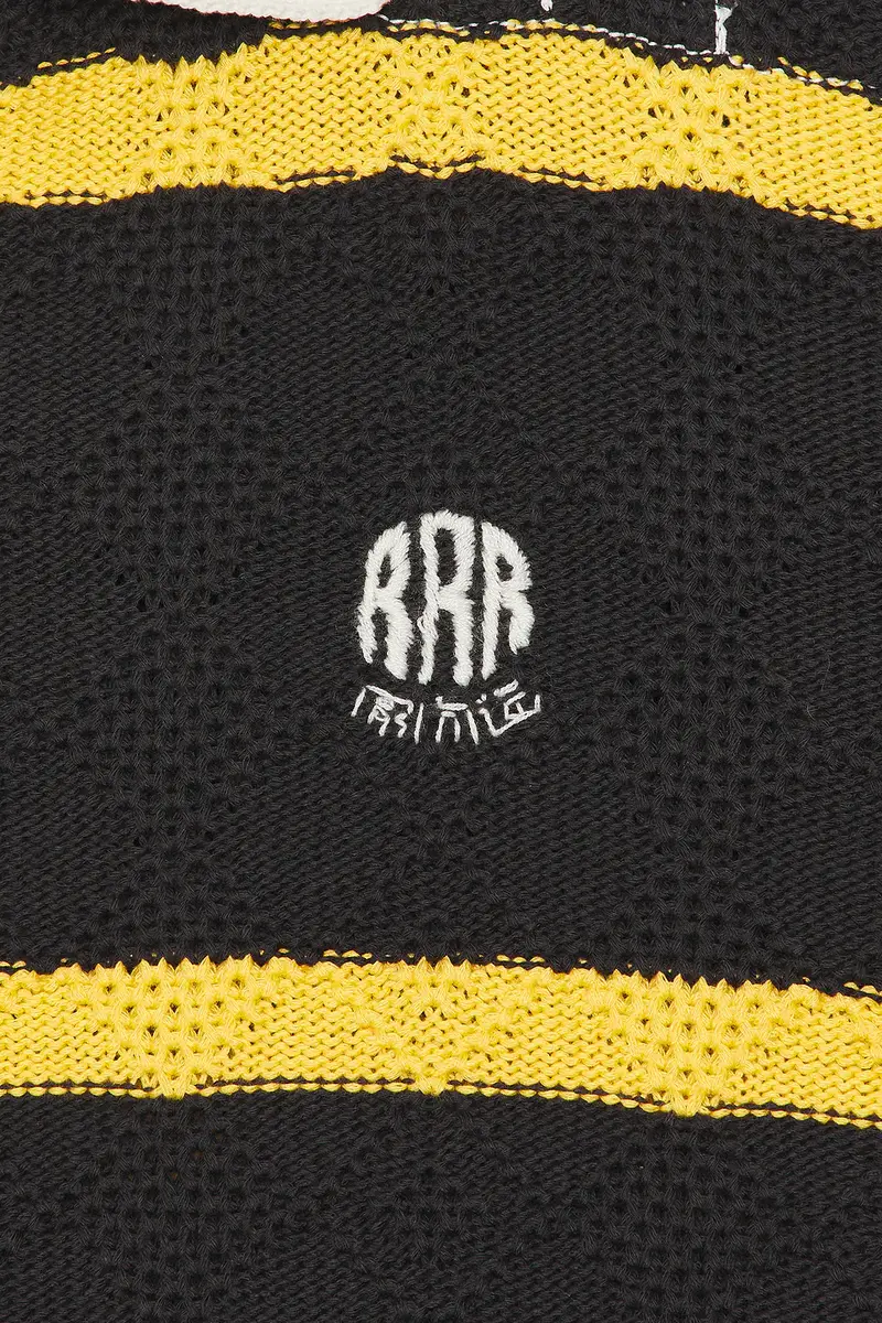 rice nine ten Home Made Knitting Rugby Shirt | Thumbnail 5