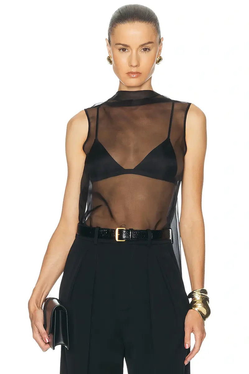 Brandon Maxwell Vienna Tank Top | Thumbnail 2 Brandon Maxwell Vienna Tank Top | Thumbnail 2